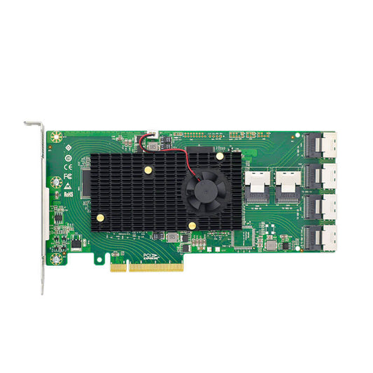 PCIe 2.0 x8 to 24-Port SAS/SATA Expander Card-HBA SAS2008-24I