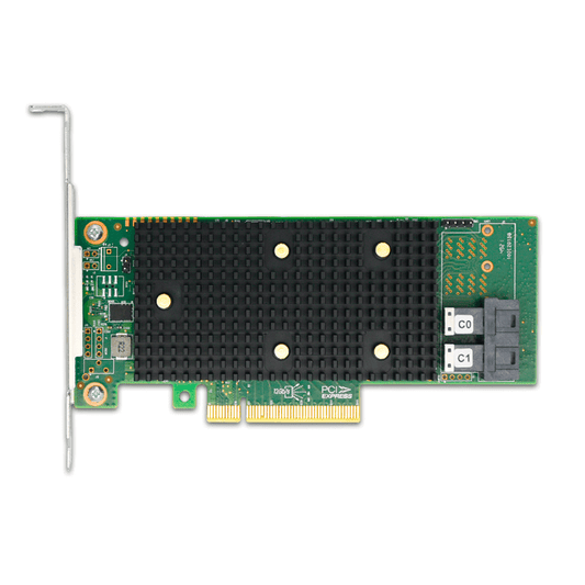 PCIe 3.1 x8 to 8 Port SAS/SATA/NVMe HBA Expansion Card - HBA SAS3408-8I