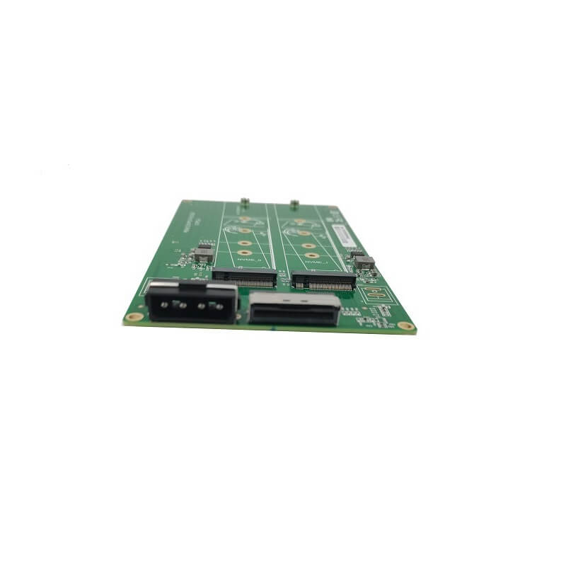 MCIO 8I to 2 M.2 Gen5 NVMe SSD Adapter-XIC 0582