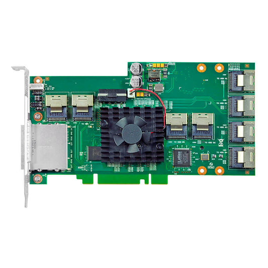 24-Port SFF-8087 SAS/SATA-Adapterkarte SAS2X36