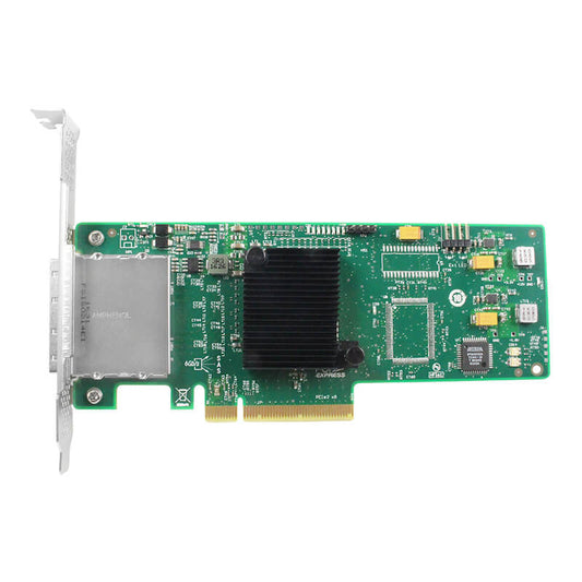 External 8 Port PCIe x8 to SAS/SATA Expansion Card-HBA SAS2008-8E Compatible for LSI 9200-8E