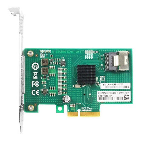 4 Port 6Gb/s PCIe x4 to SATA 3 RAID Card-HBA 9230-4I X4