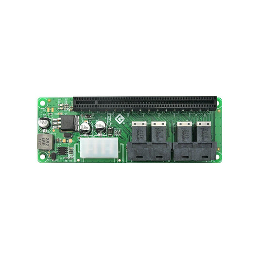 4-Port SFF-8643 auf PCIe3.0 x16 Steckplatzadapter