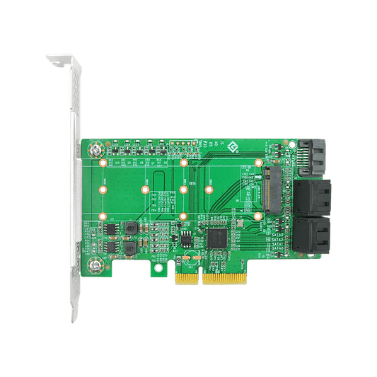 PCIe3.0 x4 to 5 ports SATA 6Gb/s Expansion Card-HBA 585-1M4S