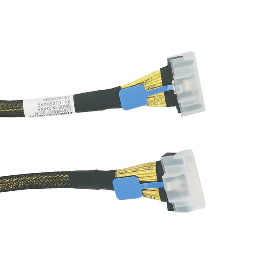 PCIe5.0 High Speed SAS MCIO 8i to MCIO 8i Cable 50CM