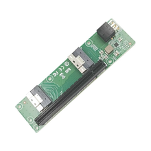 Load image into Gallery viewer, 2-Port SlimSAS x8 to PCIe 4.0 x16 Slot Riser- XIC 5416PE