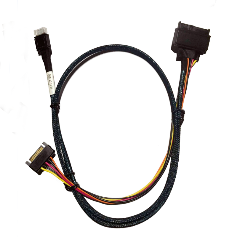 Oculink (SFF-8611) auf SFF-8639 U.2-Kabel PCIe 4.0 1M
