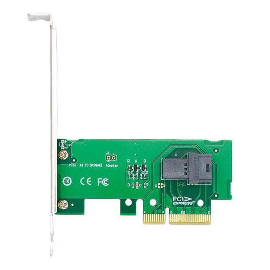 PCIe 3.0 x4 to U.2 NVMe Adapter Card - XIC PE343