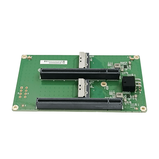 2 Port MCIO to 2 PCIe5.0 x16 Slot Adapter - XIC 058PE2