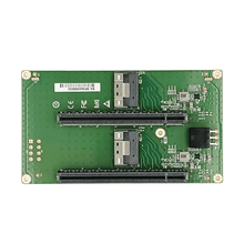 Lade das Bild in den Galerie-Viewer, 2 Port SFF-8654 to 2 PCIe 4.0 x16 Slot Adapter - XIC 548PE2
