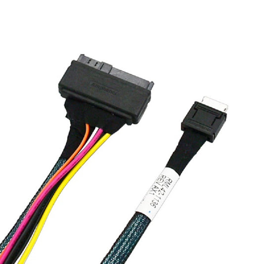 Oculink(SFF-8611) to SFF-8639 U.2 Cable PCIe 4.0 1M