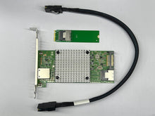 Load image into Gallery viewer, M.2 M key to 10G Copper Network Card Set Intel 82599
