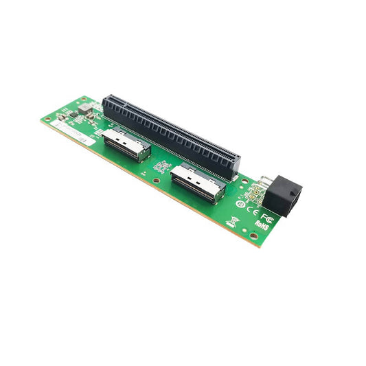 MCIO 8i to PCIe Gen5 x16 Riser Card for Server and Enterprise Systems-XIC 0516PEV4