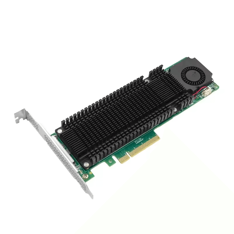 PCIe3.0 x8 to 2-Port M.2 NVMe Raid Adapter Marvell 88NR2241 Controller- 2241-2IR