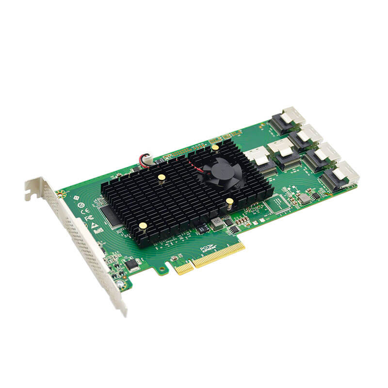 PCIe 2.0 x8 to 24-Port SAS/SATA Expander Card-HBA SAS2008-24I
