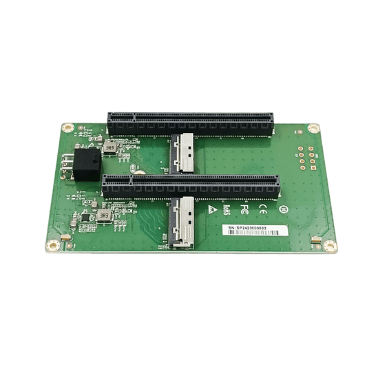2 Port MCIO to 2 PCIe5.0 x16 Slot Adapter - XIC 0548PE2