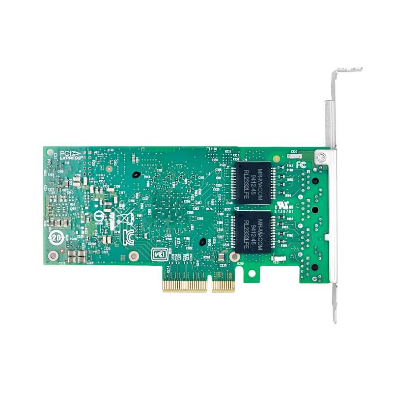PCIe X4 4-Port Gigabit Network Interface Card (NIC) RJ45 1Gb/s Intel I350AM4