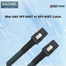 Lade das Bild in den Galerie-Viewer, Internal Mini SAS SFF-8087 to SFF-8087 Cable -60/80CM/1M

