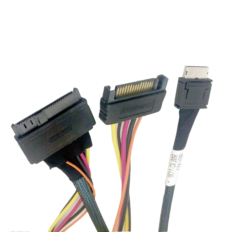 Oculink (SFF-8611) auf SFF-8639 U.2-Kabel PCIe 4.0 1M