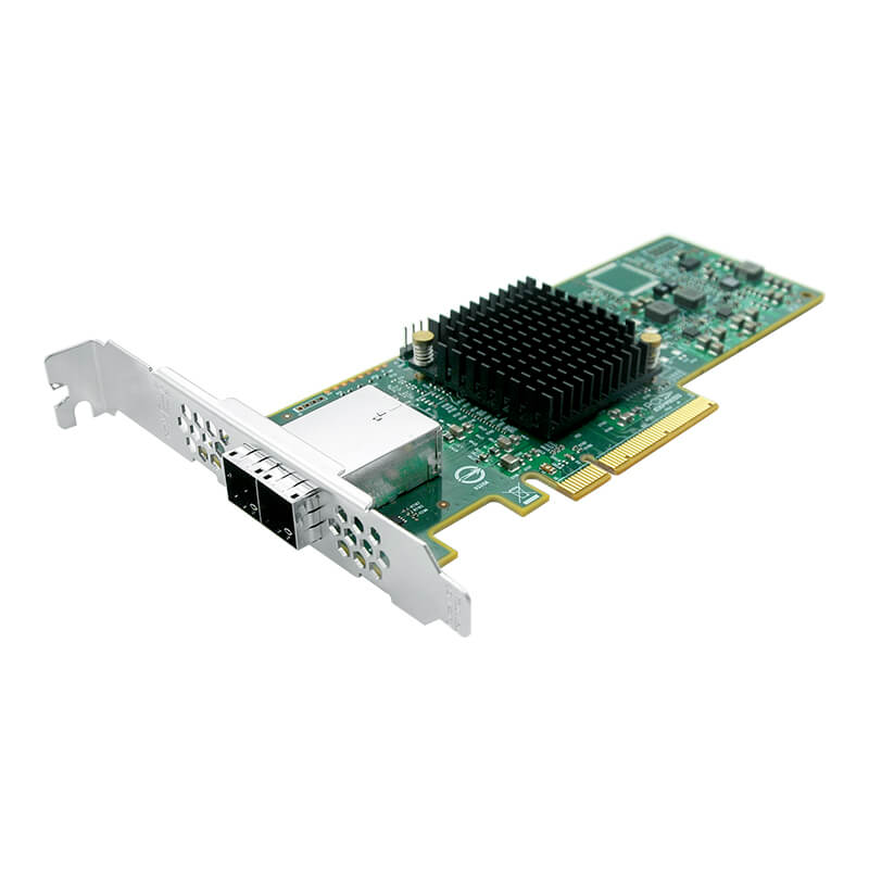 PCIe 3.0 x8 to 8-Port External SAS/SATA SFF-8643 HBA Card 12Gb/s-HBA SAS3008-8E