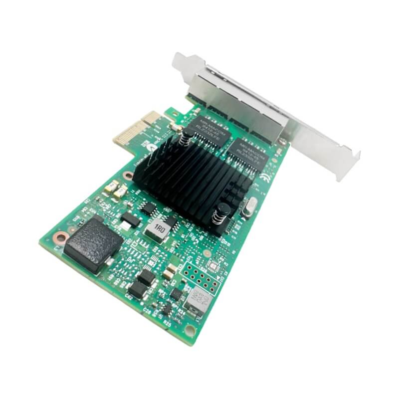 PCIe X4 4-Port Gigabit Network Interface Card (NIC) RJ45 1Gb/s Intel I350AM4