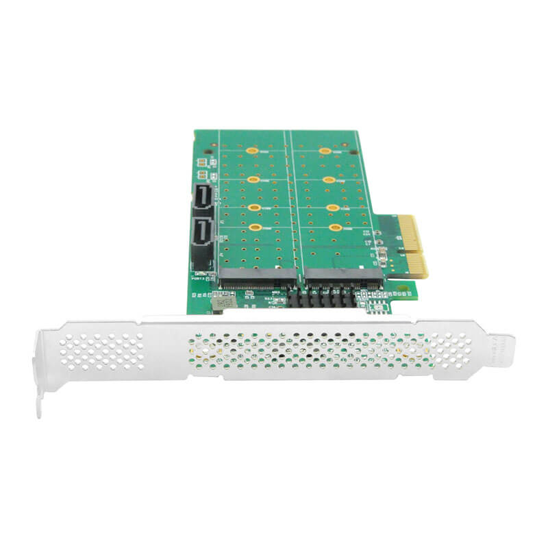 Dual 6Gb/s PCIe x4 to M.2 SATA3 RAID Controller Card-HBA 9230-2M2S