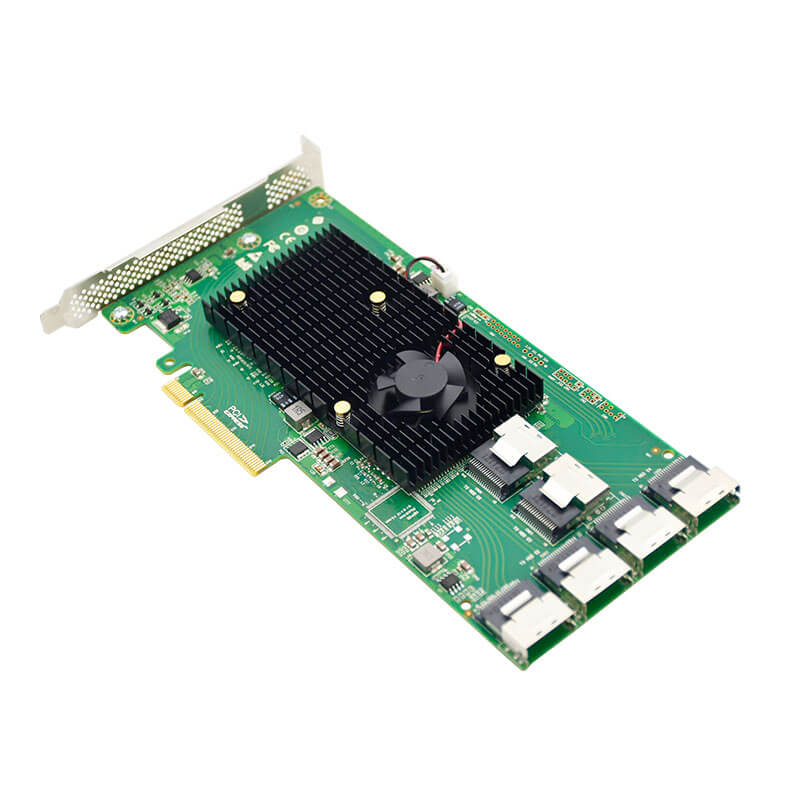 PCIe 2.0 x8 to 24-Port SAS/SATA Expander Card-HBA SAS2008-24I