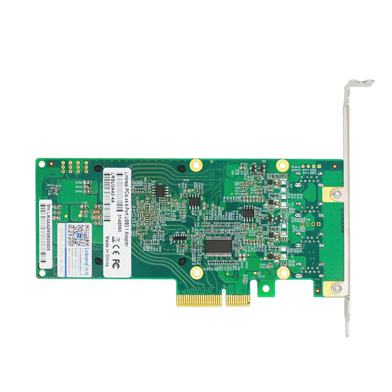 PCIe 3.0 x4 auf 4-Port USB3.1 Typ-A ASMedia 3142 10 Gb/s