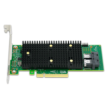 Lade das Bild in den Galerie-Viewer, PCIe 3.1 x8 to 8 Port SAS/SATA/NVMe HBA Expansion Card - HBA SAS3408-8I
