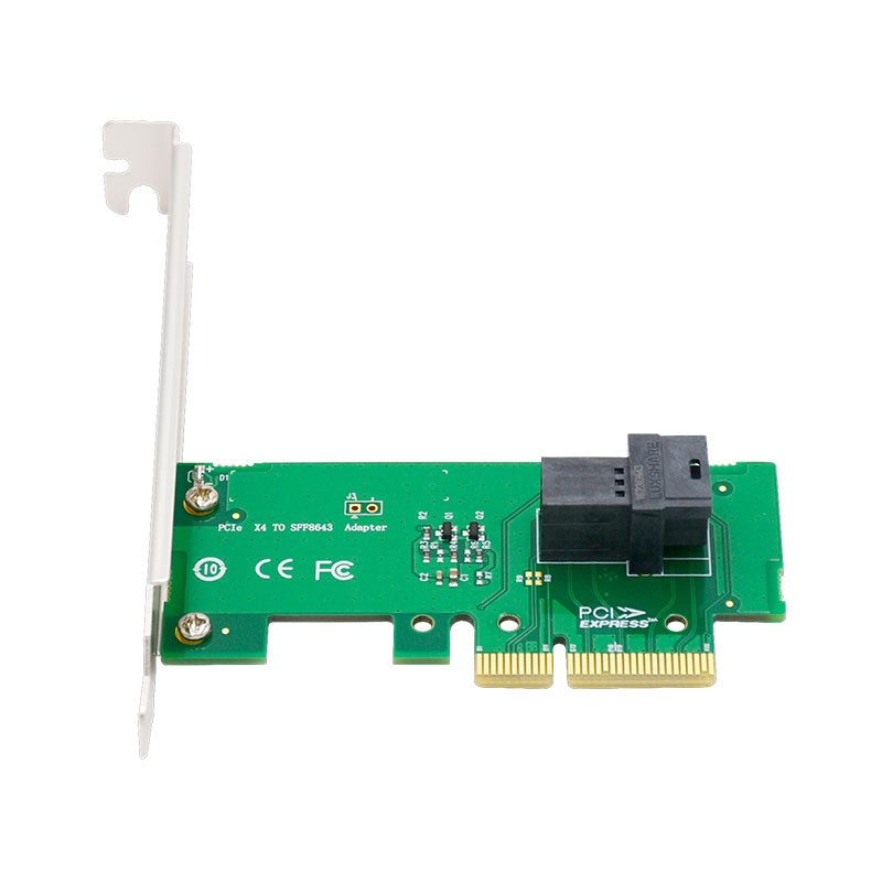 PCIe 3.0 x4 to U.2 NVMe Adapter Card - XIC PE343