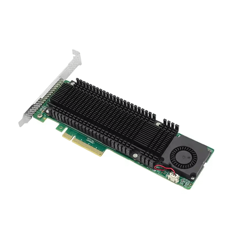 PCIe3.0 x8 to 2-Port M.2 NVMe Raid Adapter Marvell 88NR2241 Controller- 2241-2IR