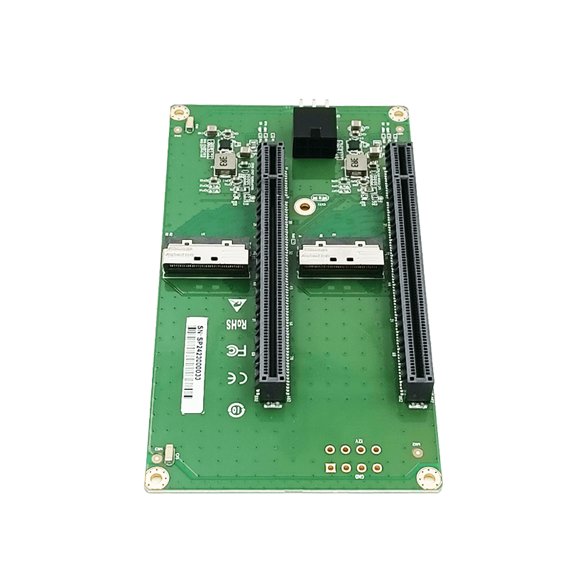 2 Port MCIO to 2 PCIe5.0 x16 Slot Adapter - XIC 0548PE2