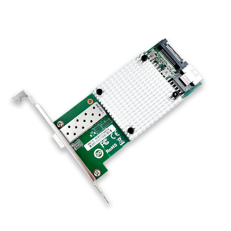 M.2 M key to 10G SFP+ Network Card Set Intel 82599 10Gb/s