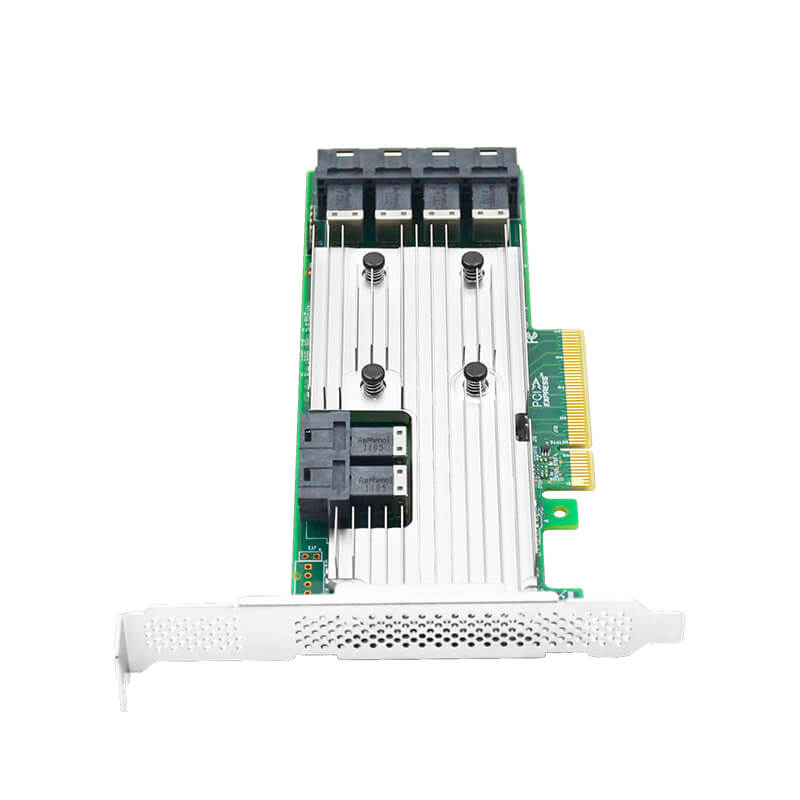24-Port SAS SATA HBA Controller Card PCIe3.0 X8 Interface with 6*SFF-8643 SAS3224-HBA SAS3224-24I