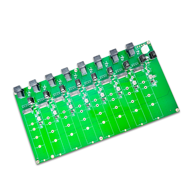 8-Port-M.2-SSD-Testplatine