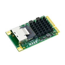 Cargar imagen en el visor de la galería, 4 Port 6Gb/s Mini PCIe to SATA 3 Expansion Card-HBA M9215-4I
