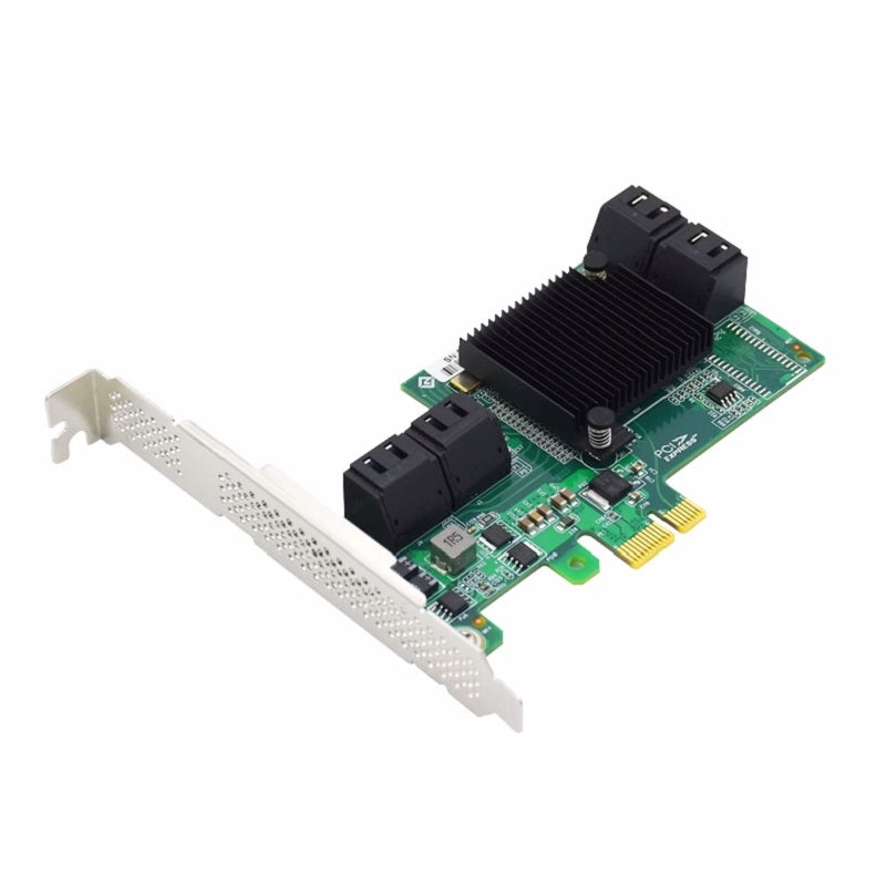 PCIe x1 to 8 Port SATA 6Gb/s SAS/SATA Expansion Card-HBA 2008-8S X1