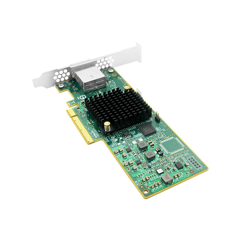 PCIe 3.0 x8 to 8-Port External SAS/SATA SFF-8643 HBA Card 12Gb/s-HBA SAS3008-8E