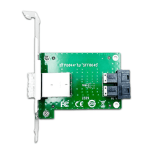 Load image into Gallery viewer, Mini SAS Adapter SFF-8643 to SFF-8644 Dual Port Mini SAS Adapter-XIC 4622
