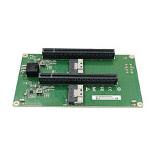Lade das Bild in den Galerie-Viewer, 2 Port SFF-8654 to 2 PCIe 4.0 x16 Slot Adapter - XIC 548PE2
