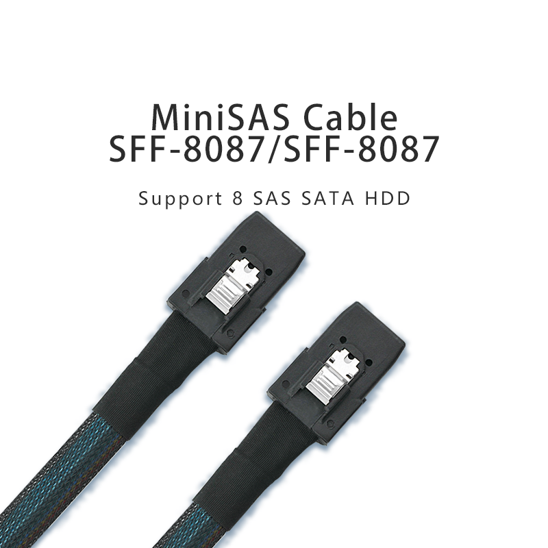 Internal Mini SAS SFF-8087 to SFF-8087 Cable -60/80CM/1M