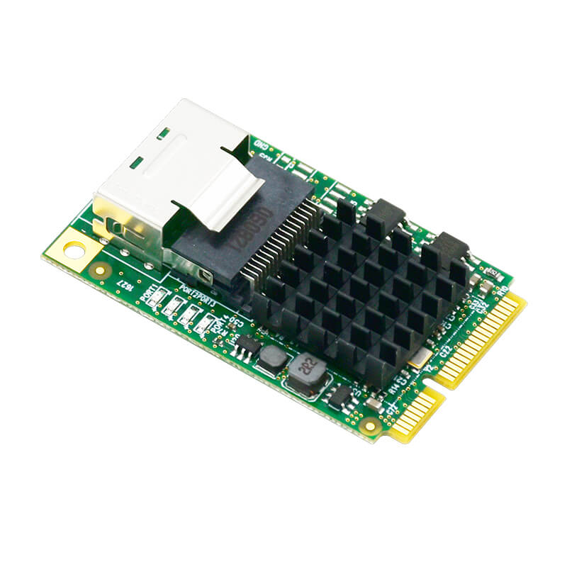 4 Port 6Gb/s Mini PCIe to SATA 3 Expansion Card-HBA M9215-4I