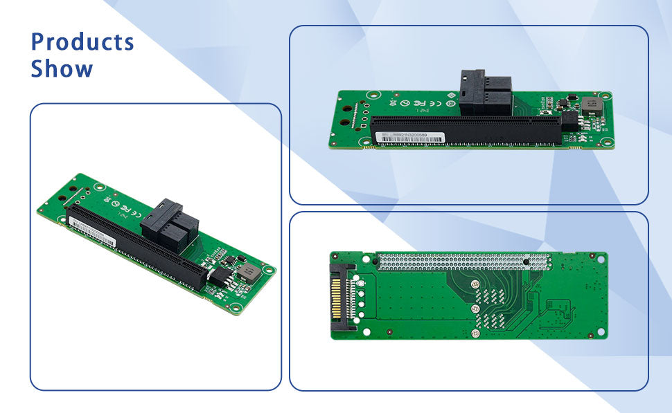SFF-8643 8I auf PCIe3.0 x16 Steckplatzadapter