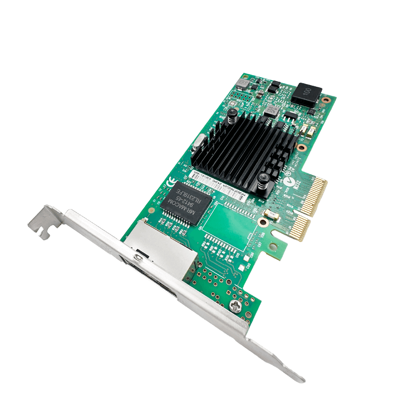 PCIe x4 to 2-Ports Gigabit RJ45 NIC Intel I350AM2 1Gb/s