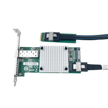 Load image into Gallery viewer, M.2 M key to 10G SFP+ Network Card Set Intel 82599 10Gb/s
