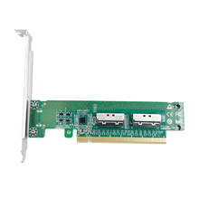 Load image into Gallery viewer, PCIe 5.0 x16 to 2-Port MCIO 8i Slim Adapter- XIC PE5160-4IL
