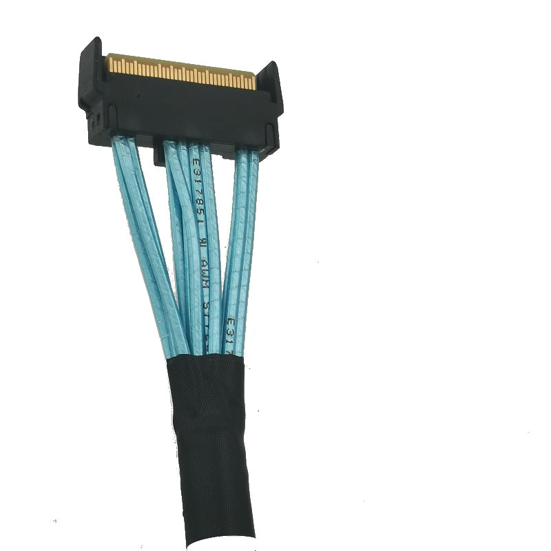 MCIO X8 74-Pin auf 8 X SATA 7-Pin-Kabel
