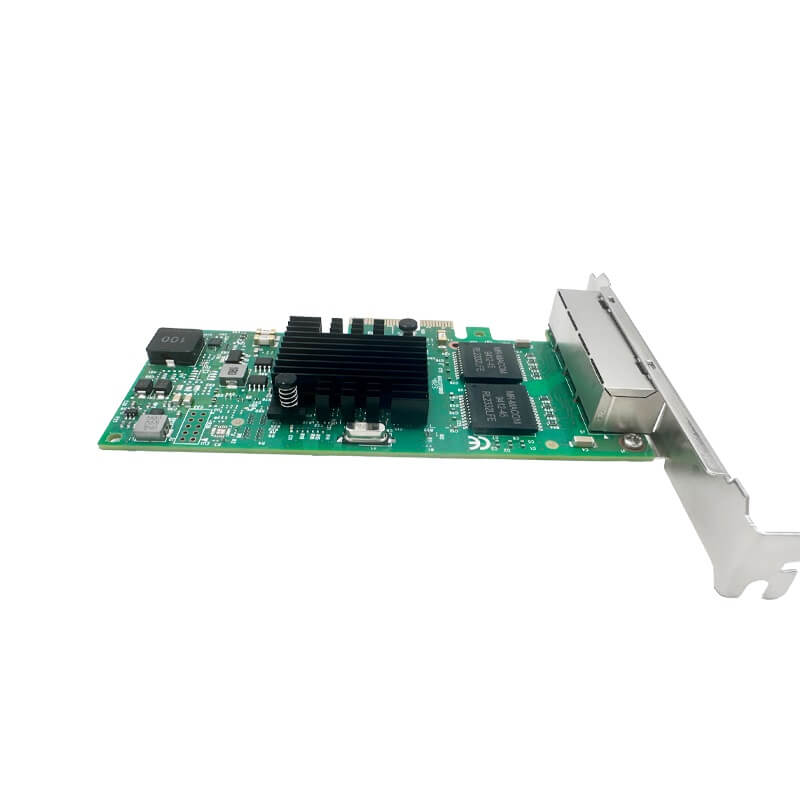 PCIe X4 4-Port Gigabit Network Interface Card (NIC) RJ45 1Gb/s Intel I350AM4