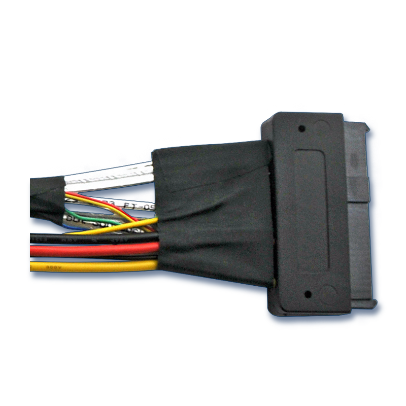 HD Mini-SAS (SFF-8643) auf U.2 (SFF-8639) Kabel 80 cm