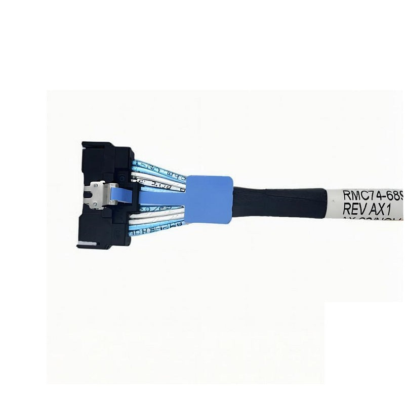 PCIe 5.0 MCIO 8i auf 2-Port MCIO 4I Kabel 70 cm